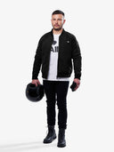 Armored Bomber Jacket | Black | Armour Included - Saint USA