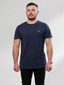 SA1NT Bullseye Tee - Petrol Blue - Saint USA