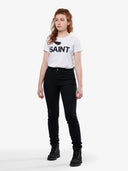 Women's SA1NT No. 1 Tee | White - Saint USA