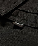 SA1NT Moto Denim Vest | Black - Saint USA