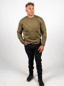 Embossed Cotton Tencel Crew - Saint USA