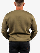 Embossed Cotton Tencel Crew