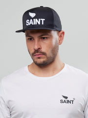 SA1NT 3D Logo Mesh Snapback - Saint USA