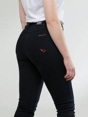 Women's Unbreakable High Rise Skinny Jeans - Black - Saint USA
