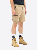 Workwear Cargo Short | Light Stone - Saint USA