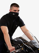SA1NT Neck Gaiter With Filter | Black - Saint USA