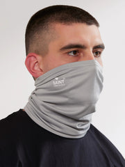 SA1NT Neck Gaiter with Filter - Light Grey - Saint USA