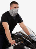 SA1NT Neck Gaiter with Filter | Light Grey - Saint USA