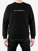 SA1NT Unbreakable Minimalistic Crew - Black - Saint USA