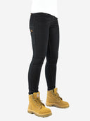 Women's Mid Rise Skinny Leg Jean - Black - Saint USA