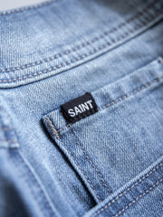 Slim Fit Jeans - Bleached - Saint USA