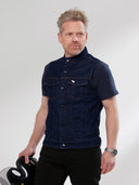 Mandarin Collar Vest - Saint USA