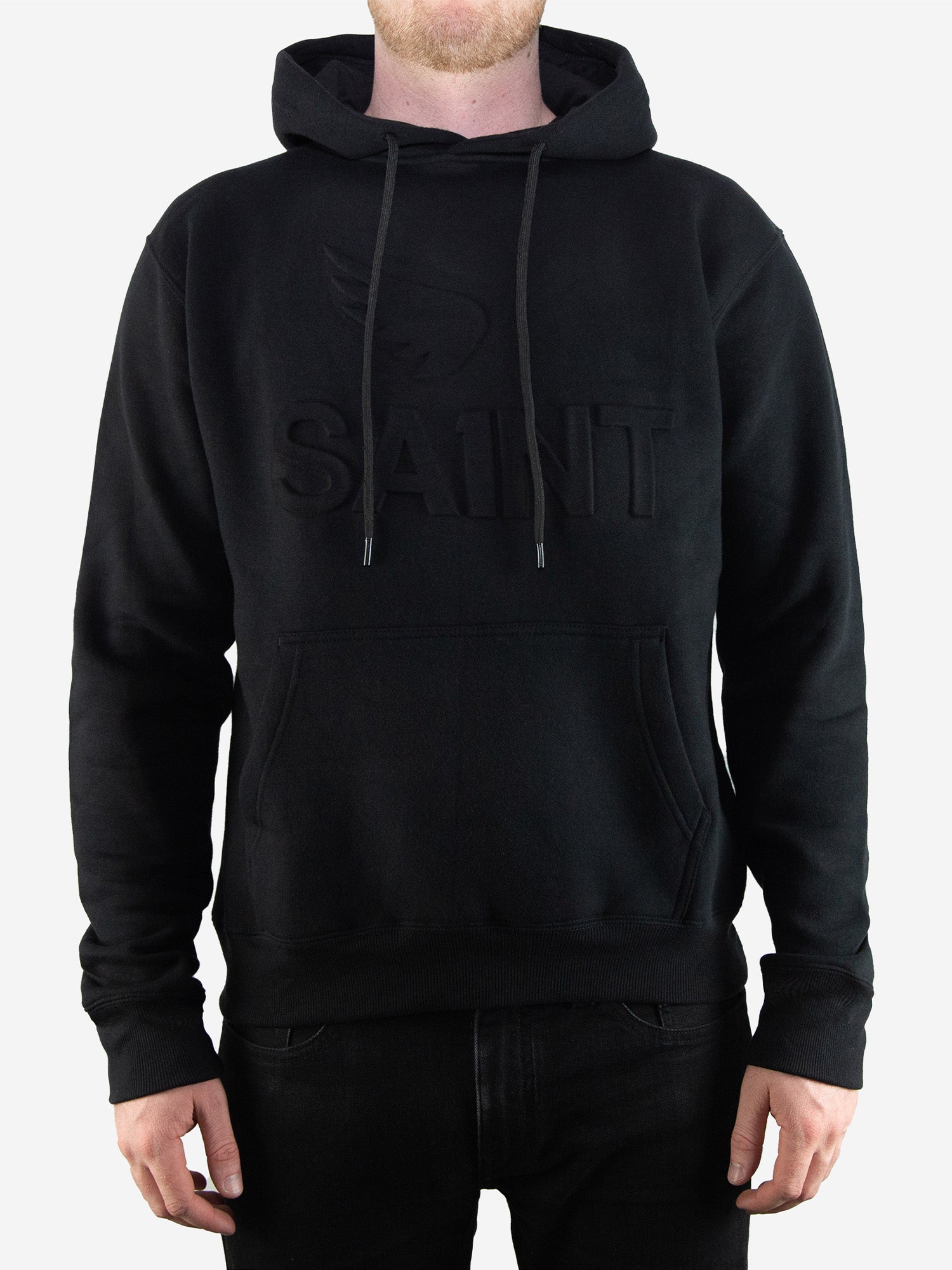 SA1NT Embossed No. 1 Pullover hoodie