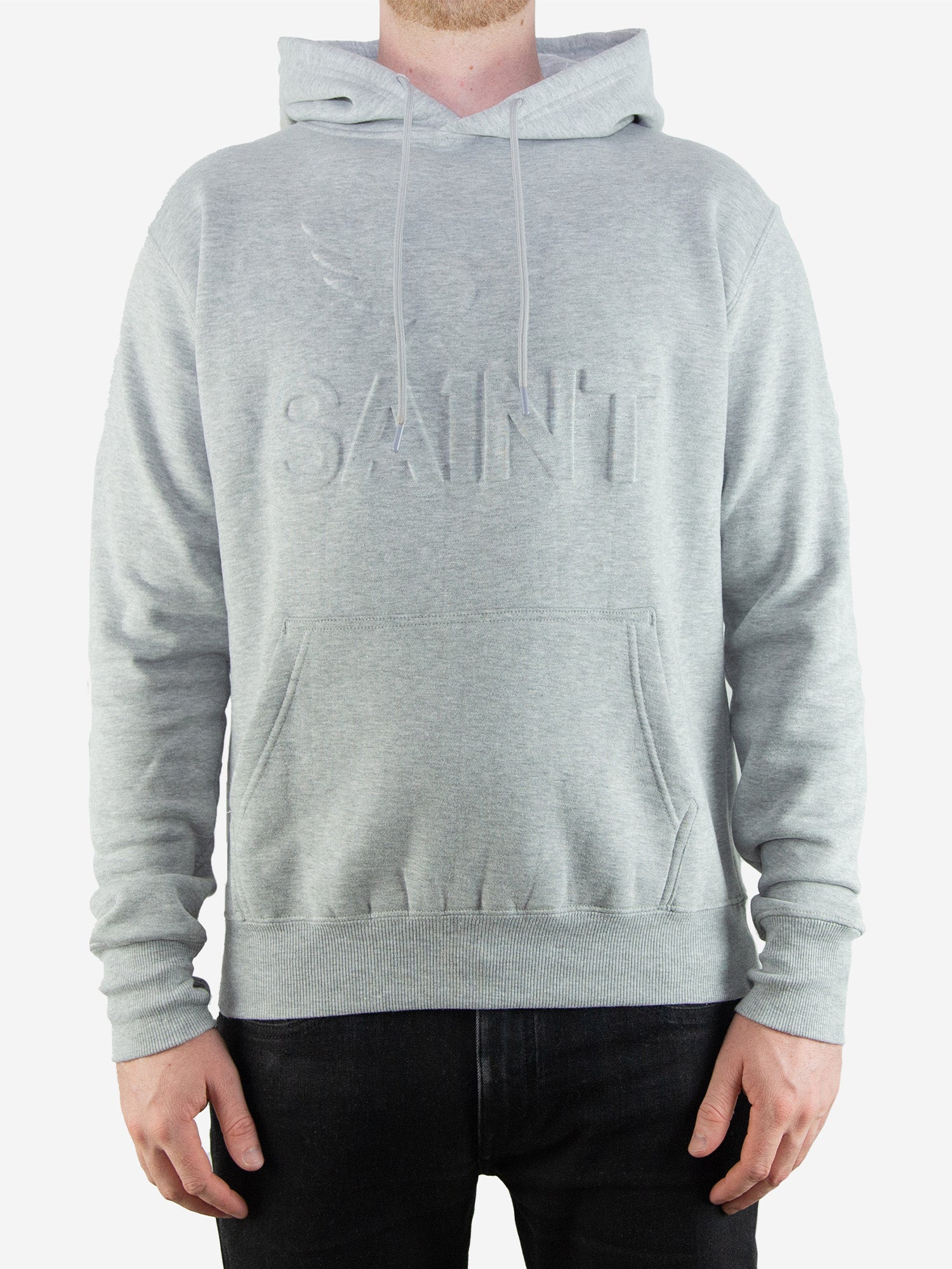 Saint laurent grey outlet hoodie