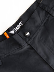 Women's Lightweight Cuffed Pant - Black - Saint USA