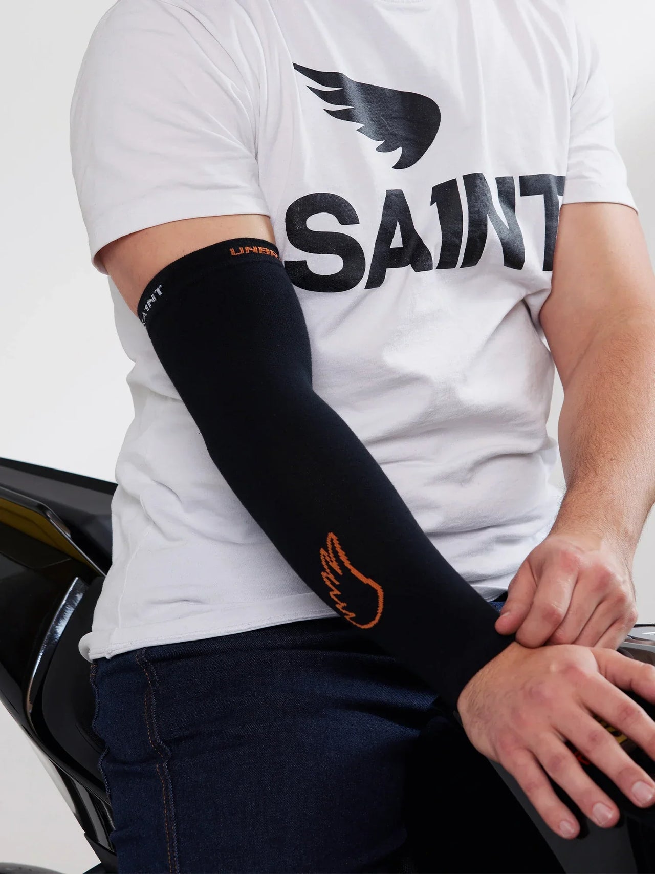 Moto Compression Arm Sleeve - Saint USA