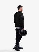 Armored Bomber Jacket | Black | Armour Included - Saint USA