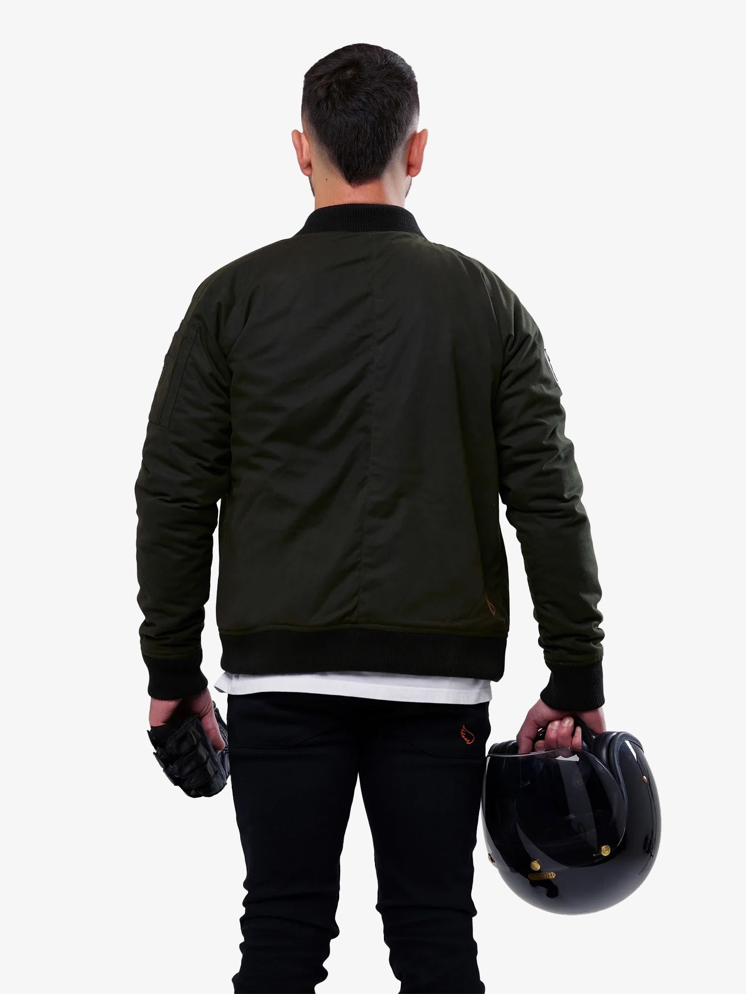 Ameri EMBOSS SHORT ARMY LIKE JACKET ブラック Vintage US Army Bomber Jacket, Authentic Military Jacket