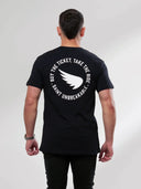SA1NT Bullseye Tee - Black - Saint USA