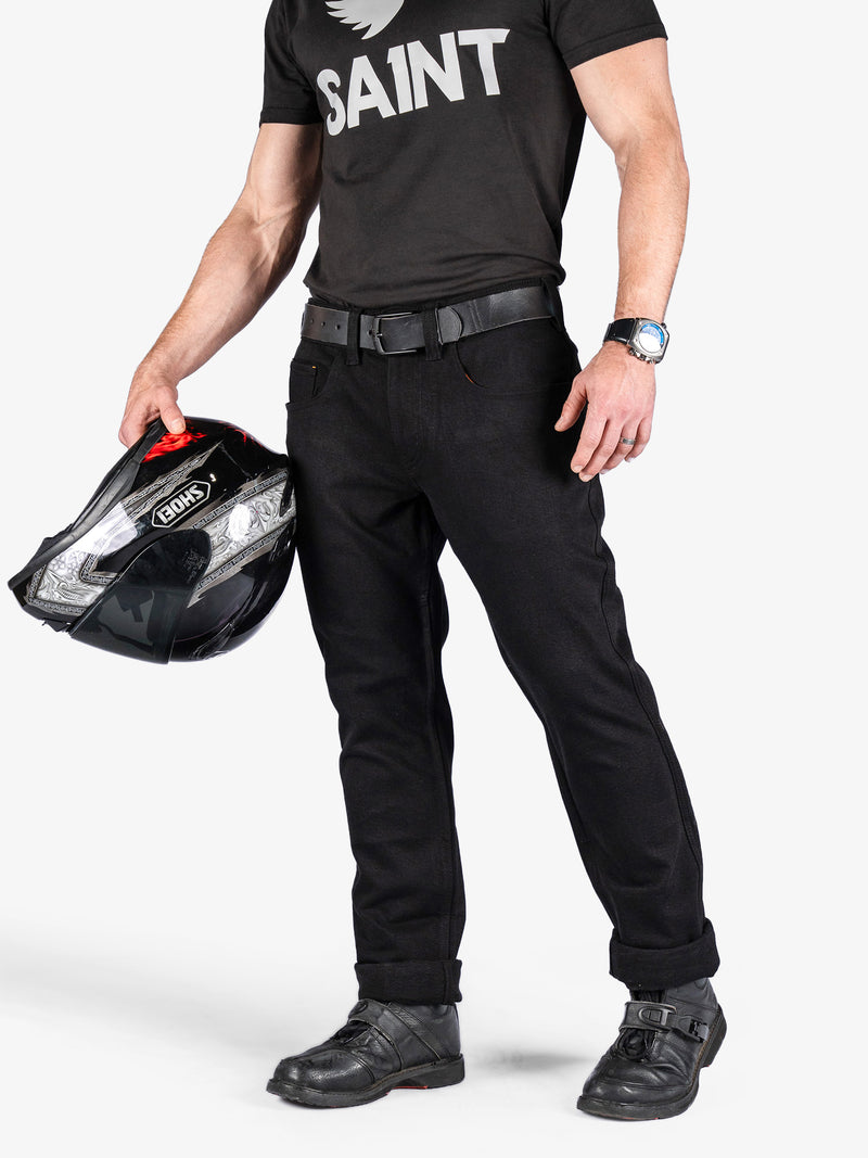 Unbreakable Coretec 14oz Straight Jeans | Armor Included - Saint USA