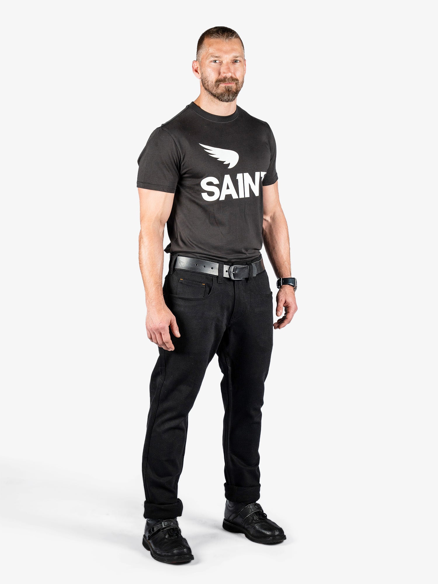 Unbreakable Coretec 14oz Straight Jeans | Armor Included – Saint USA