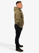Embossed Cotton Tencel Hoodie - Saint USA