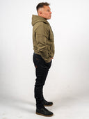 Embossed Cotton Tencel Hoodie - Saint USA