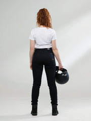 Women's Unbreakable High Rise Skinny Jeans - Black - Saint USA