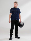 Mandarin Collar Vest - Saint USA