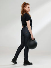 Women's Unbreakable High Rise Skinny Jeans - Indigo - Saint USA