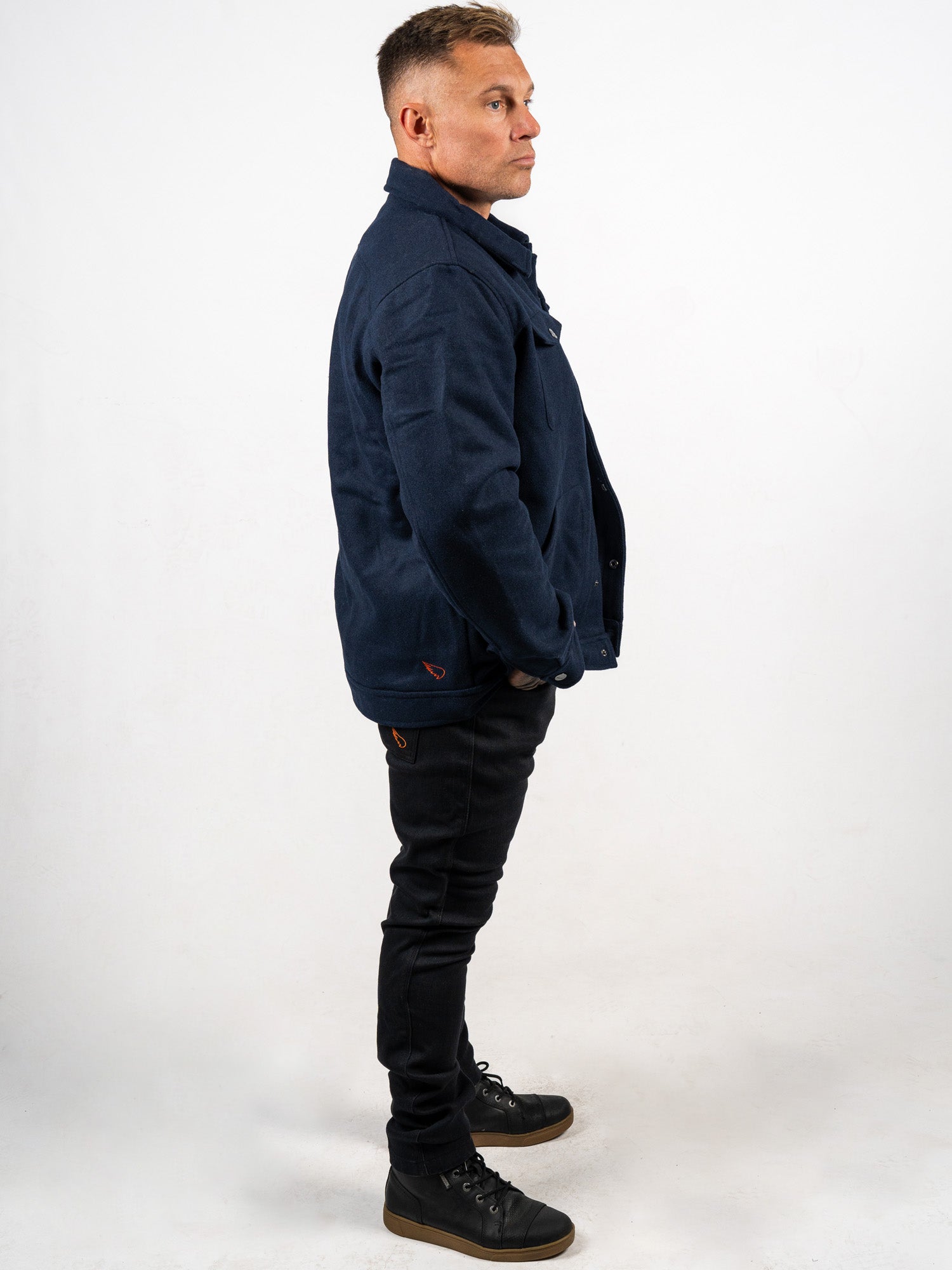 Wool Sherpa Lined Jacket - Saint USA