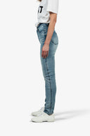 Women's Unbreakable Coretec 12oz Skinny Jeans | Bleached | Armors Included - Saint USA