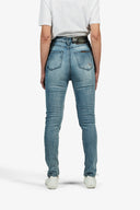 Women's Unbreakable Coretec 12oz Skinny Jeans | Bleached | Armors Included - Saint USA