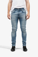 Unbreakable 12oz Coretec Slim Jeans | Bleached | Armors Included - Saint USA