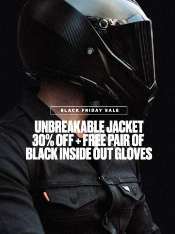 Unbreakable Jacket (Armor Pockets) - Black