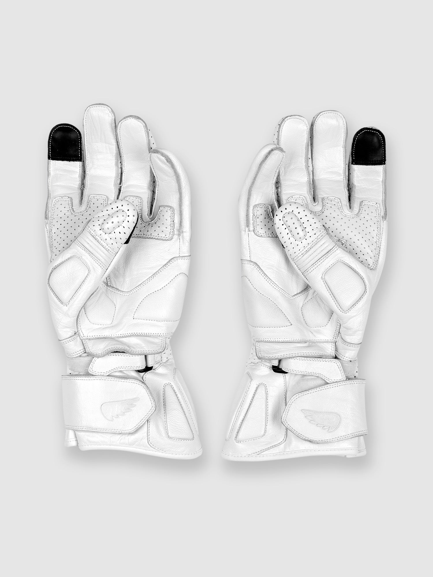 SA1NT White Road Gloves - Saint USA