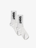 SA1NT Bamboo Crew Socks | 1 Pack | White