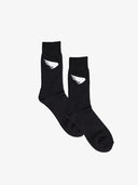 SA1NT Winter Bamboo Crew Socks | 1 Pack | Black