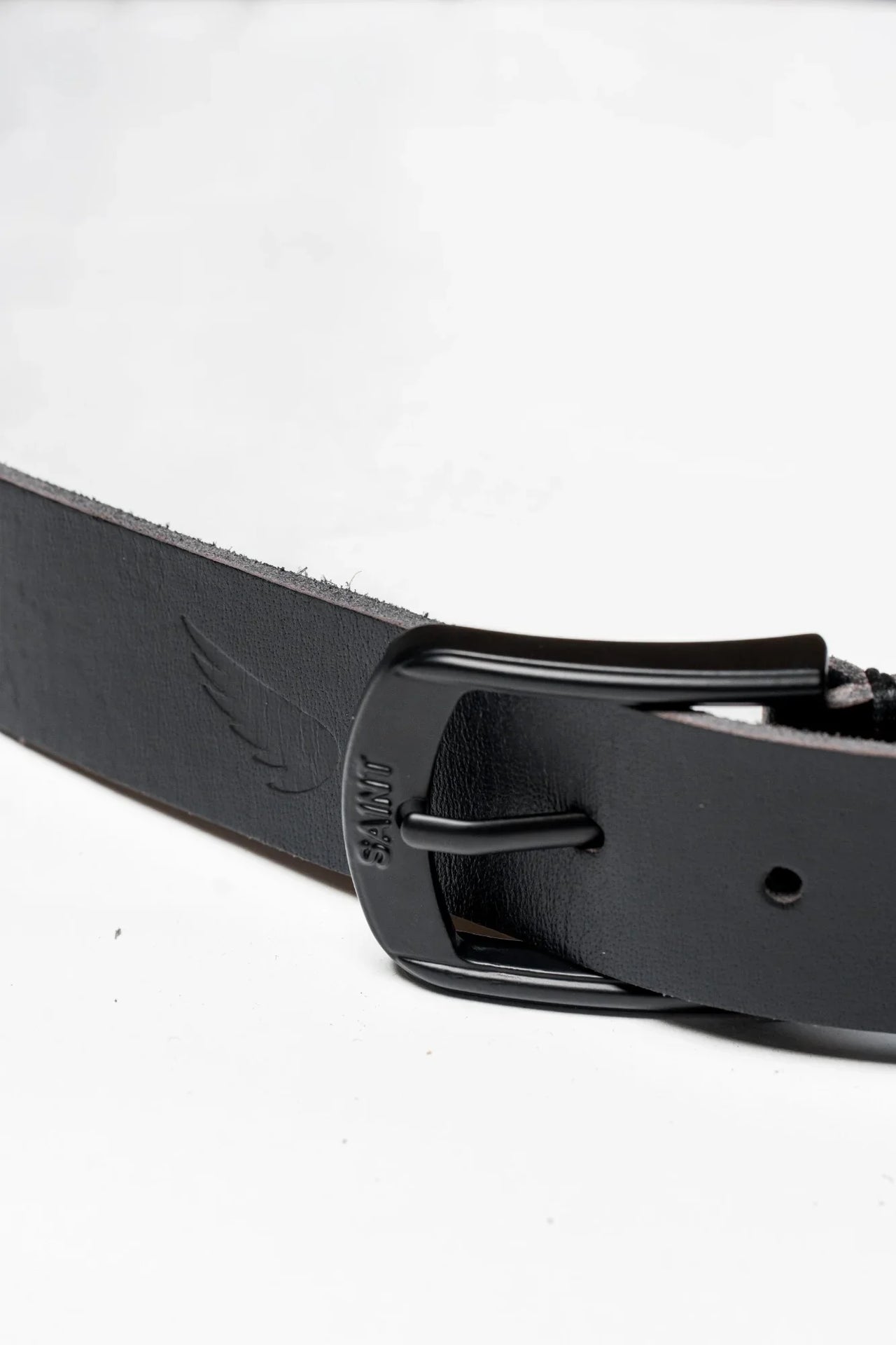 '- SA1NT Leather Belt - - Saint USA