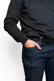 '- SA1NT Leather Belt - - Saint USA