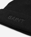 SA1NT No. 1 Skull Beanie - Black - Saint USA