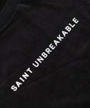 SA1NT Unbreakable Minimalistic Tee - Black - Saint USA