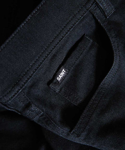 Slim Fit Jeans - Black - Saint USA