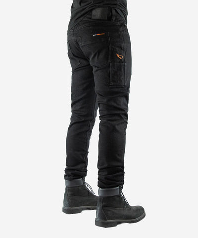 Slim Fit Jeans - Black - Saint USA