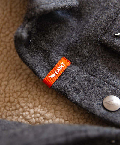 Wool Sherpa Lined Jacket - Saint USA