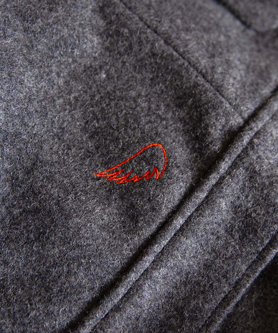 Wool Sherpa Lined Jacket - Saint USA