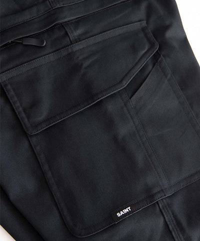 Lightweight Cuffed Pant - Black - Saint USA
